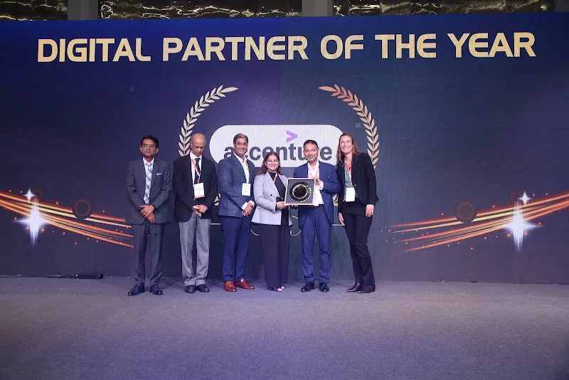 Digital Partner of the Year presentation at the 2024 awards ceremony