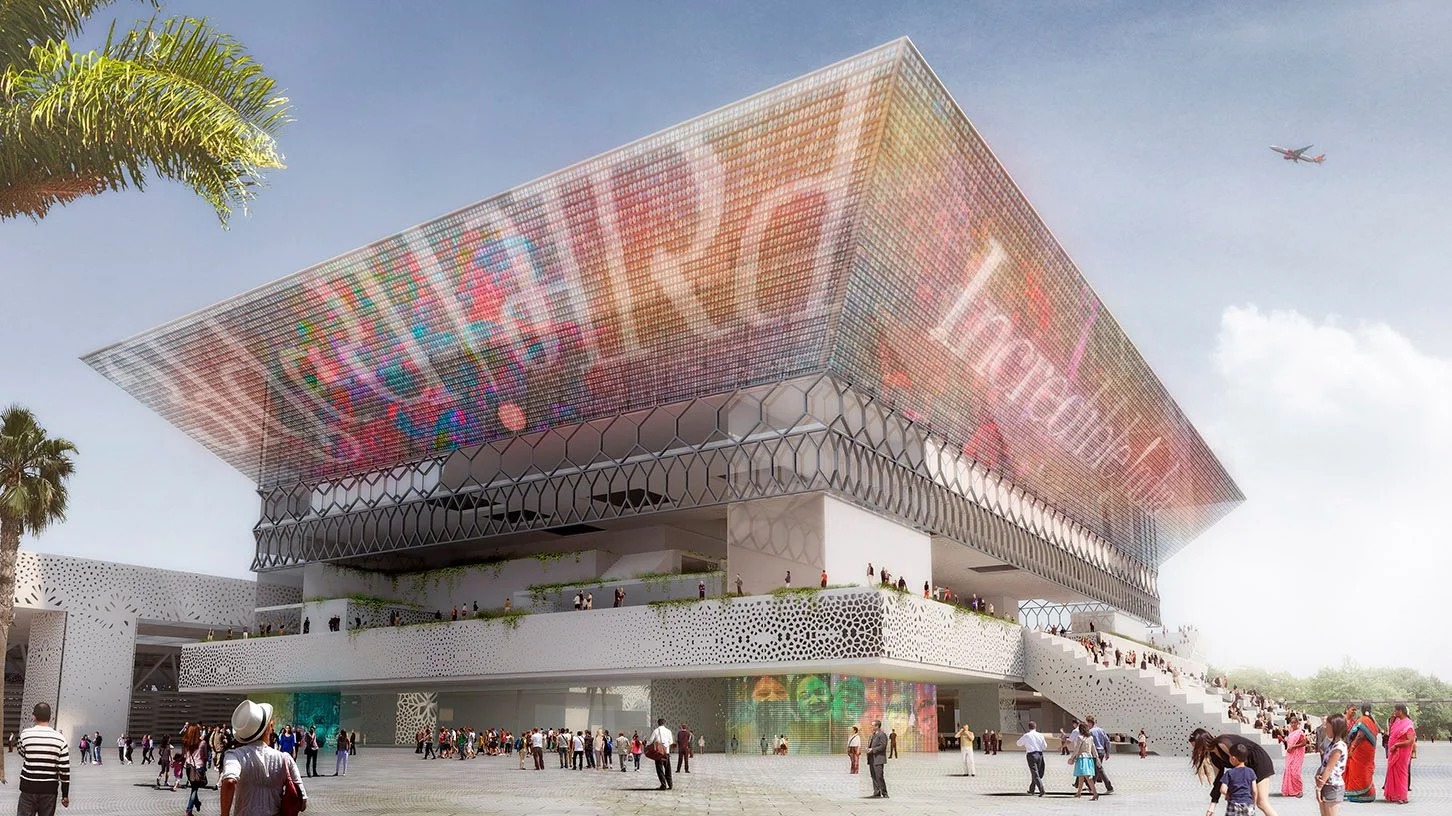 Yashobhoomi India International Convention and Expo Centre venue artwork